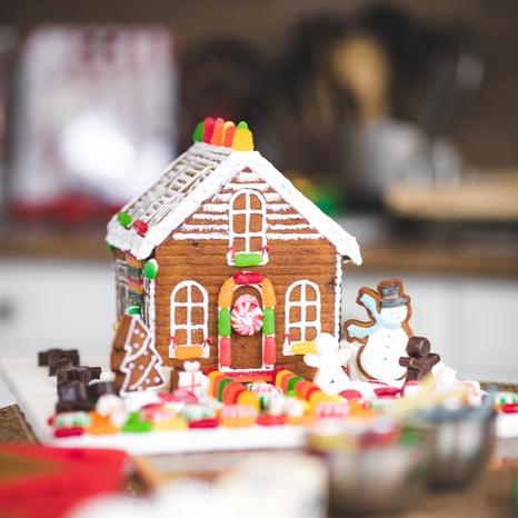 Cute gingerbread house