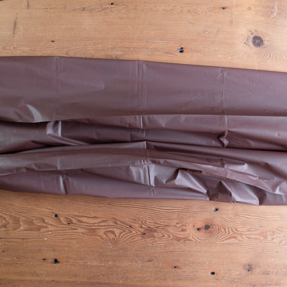 Brown Plastic Tablecloth