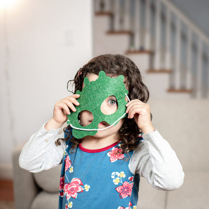 DIY Felt Dinosaur Mask Individual Craft Kit