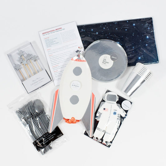 Space Birthday Party Tableware Kit