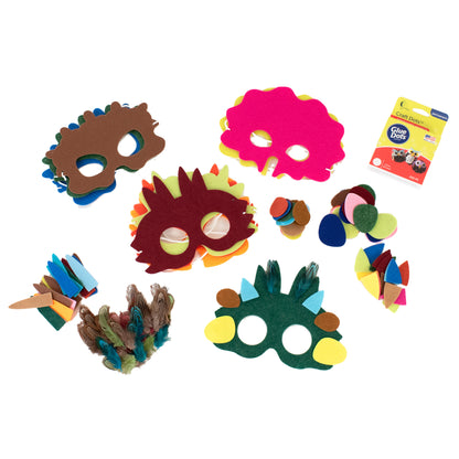 DIY Felt Dinosaur Mask Individual Craft Kit