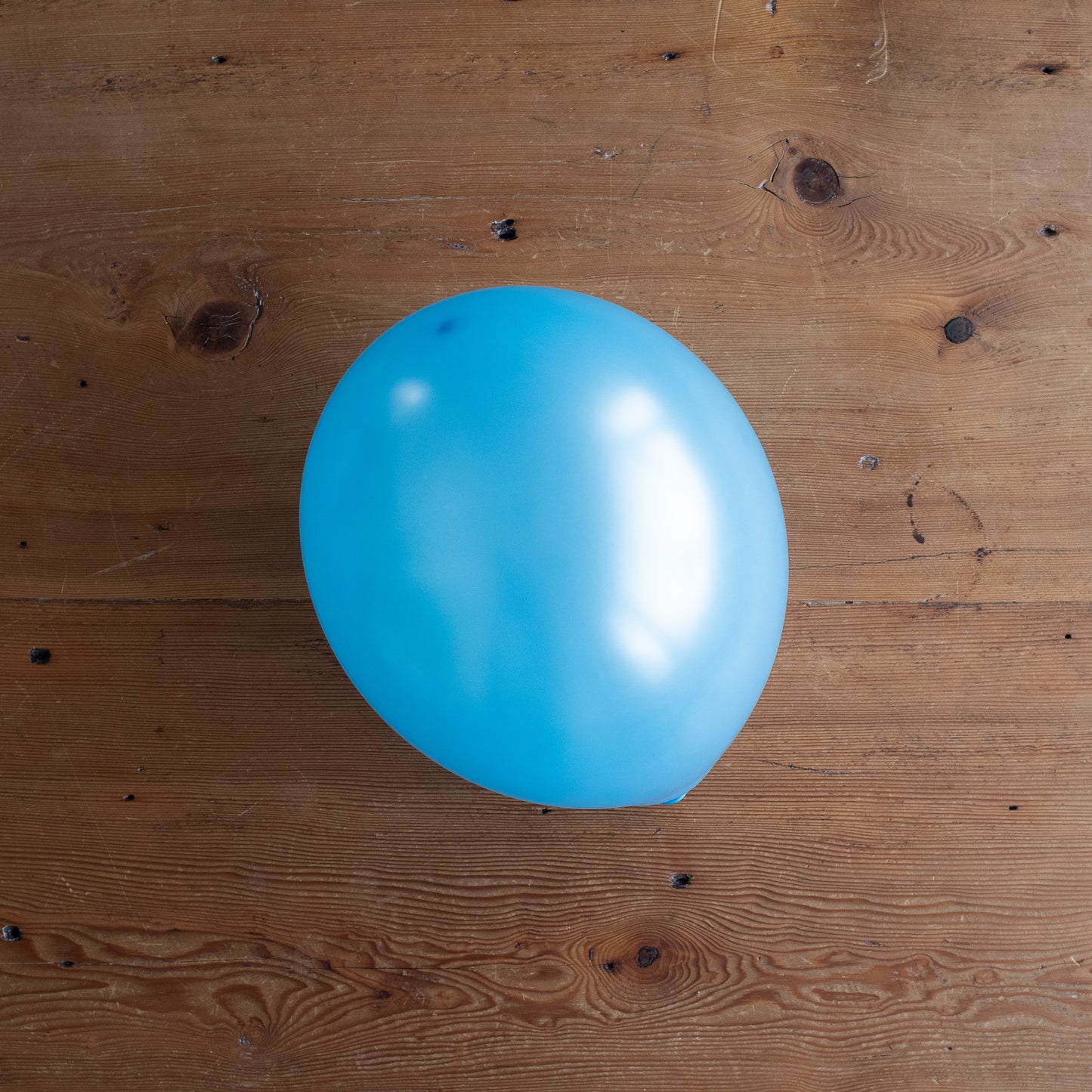 12" Metallic Azure Latex Balloons