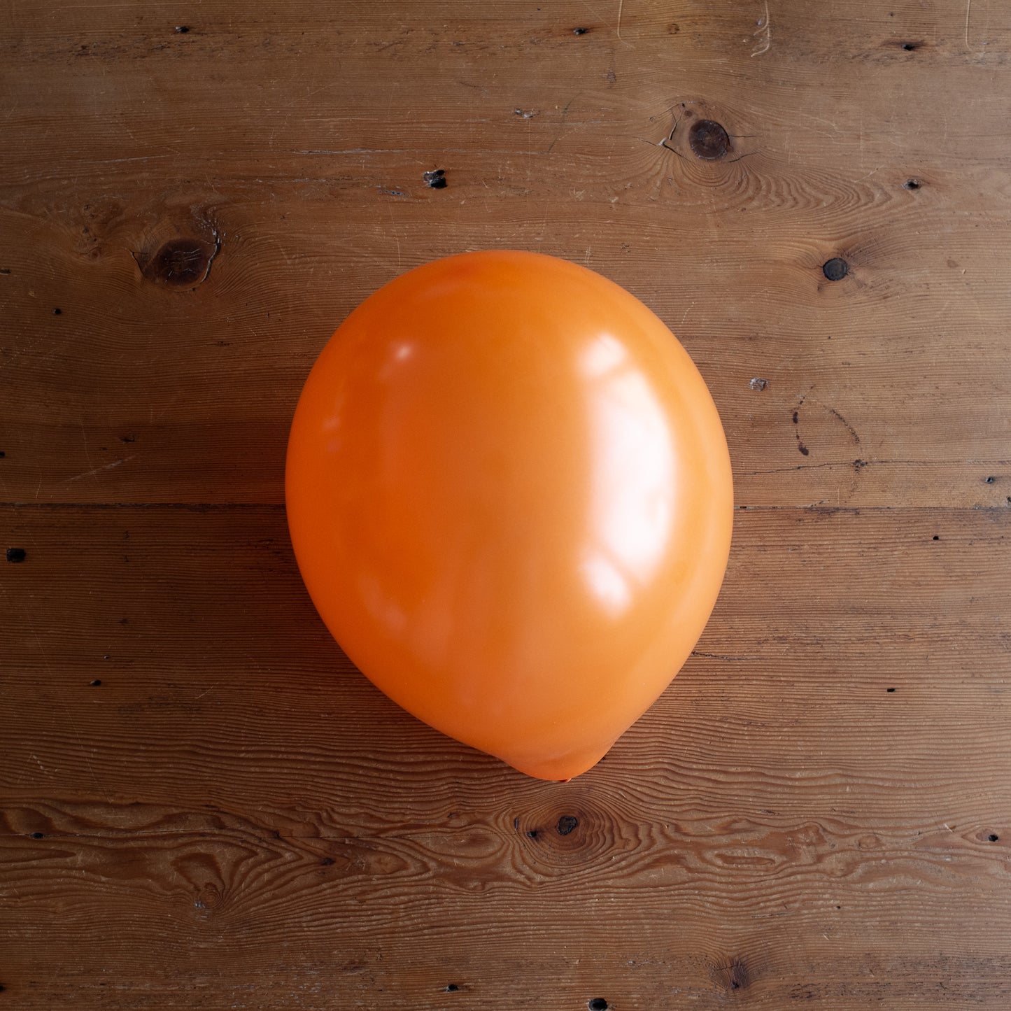 12" Metallic Orange Latex Balloons