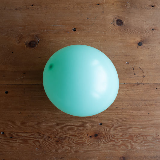 12" Deco Matte Mint Green Latex Balloons