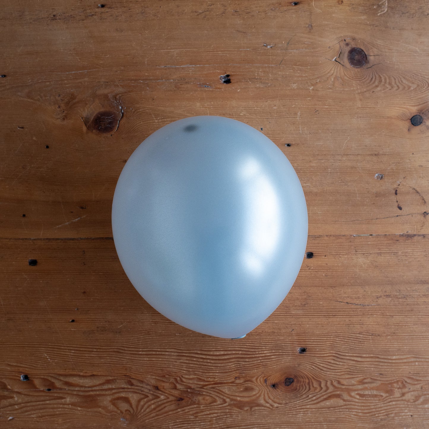 12" Metallic Silver Latex Balloons