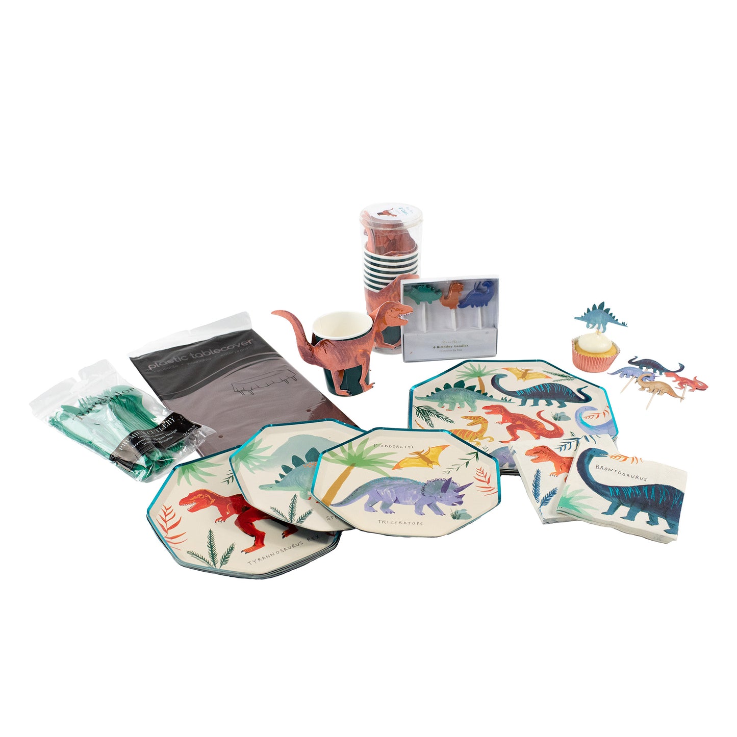 Dinosaur Party Tableware Kit