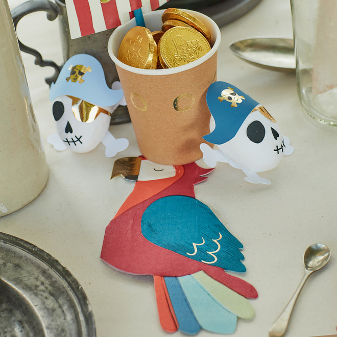 Pirate Parrot Napkin Set