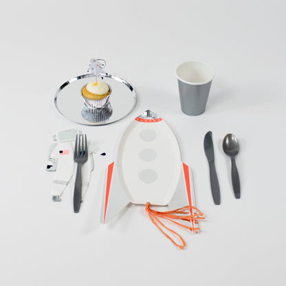 Space Birthday Party Tableware Kit