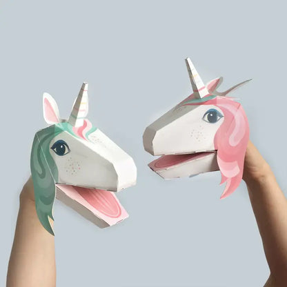 Create Your Own Unicorn Puppets